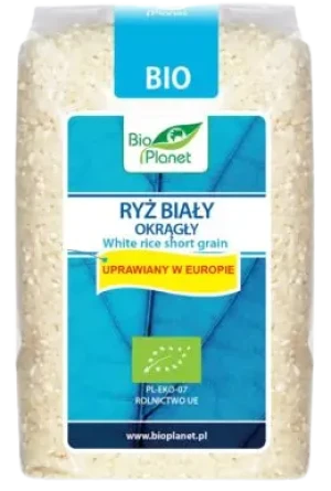 RYŻ BIAŁY OKRĄGŁY BIO 500 g