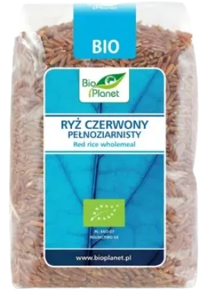 RYŻ CZERWONY PEŁNOZIARNISTY BIO 400 g