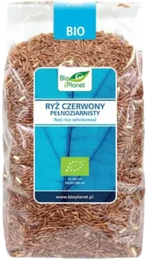 RYŻ CZERWONY PEŁNOZIARNISTY BIO 1 kg