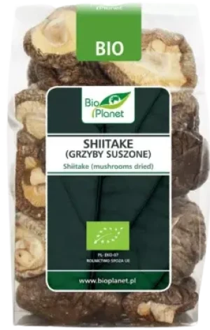 SHIITAKE (GRZYBY SUSZONE) BIO 50 g