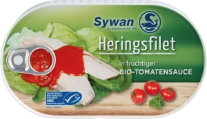 ŚLEDŹ MSC FILETY W BIO SOSIE POMIDOROWYM 200 g