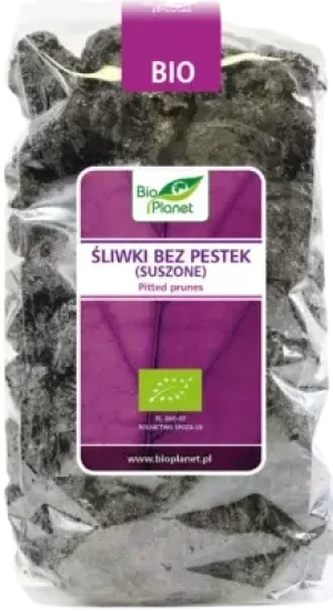 ŚLIWKI BEZ PESTEK SUSZONE BIO 1 kg