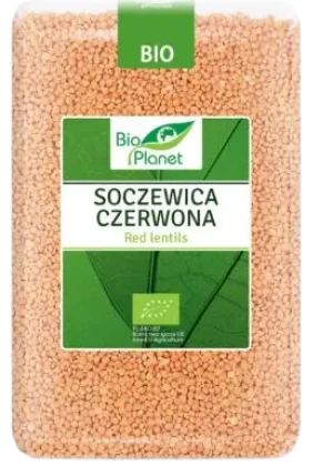 SOCZEWICA CZERWONA BIO 2 kg
