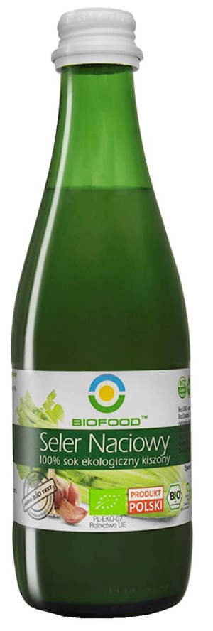 SOK Z SELERA NACIOWEGO KISZONEGO NFC BEZGLUTENOWY BIO 300 ml