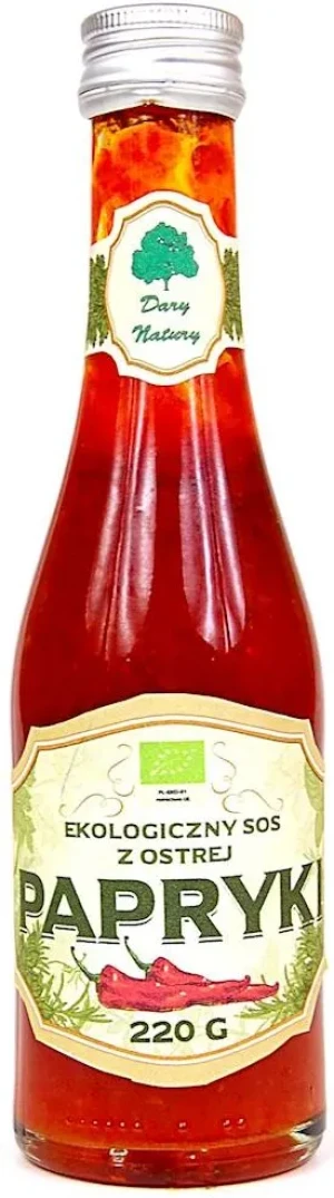 SOS Z OSTREJ PAPRYKI CHILI BIO 220 g