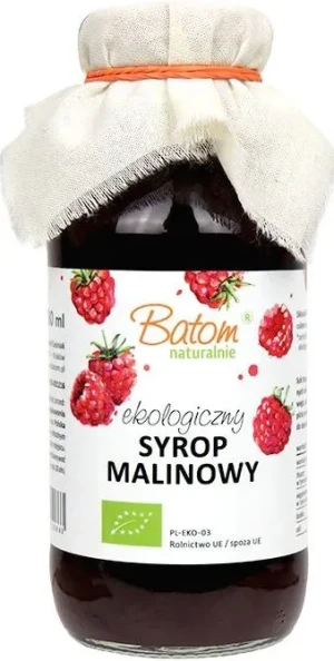 SYROP MALINOWY BIO 330 ml