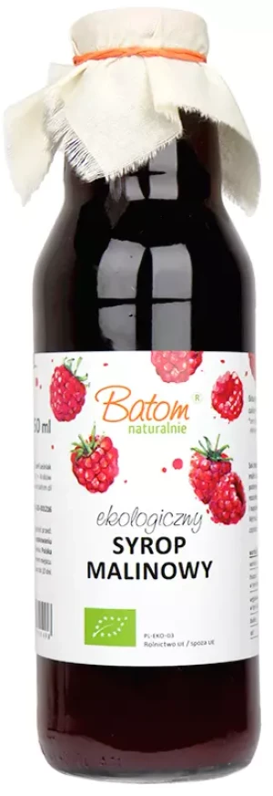SYROP MALINOWY BIO 750 ml