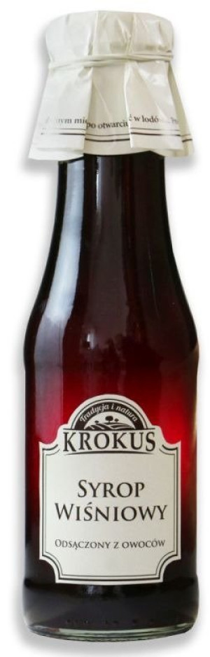 SYROP WIŚNIOWY BEZGLUTENOWY 375 g (300 ml)