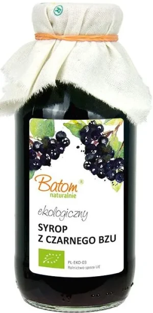 SYROP Z CZARNEGO BZU BIO 330 ml