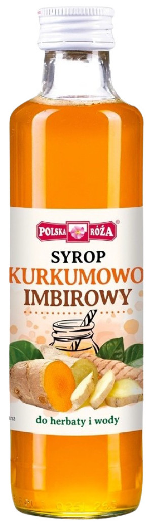 SYROP KURKUMOWO - IMBIROWY 250 ml