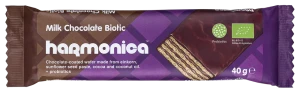 WAFELEK Z KREMEM MLECZNO - KAKAOWYM W POLEWIE Z MLECZNEJ CZEKOLADY Z PROBIOTYKAMI BIO 40 g