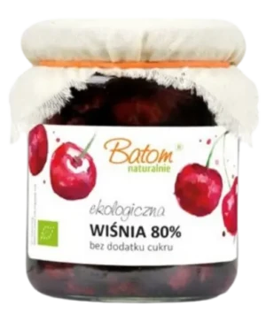 WIŚNIA 80 % BEZ CUKRU BIO 260 g