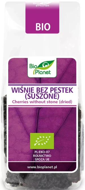 WIŚNIE BEZ PESTEK SUSZONE BIO 100 g