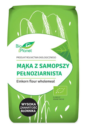 MĄKA Z SAMOPSZY PEŁNOZIARNISTA BIO 500 g