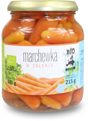 MARCHEWKA W ZALEWIE BIO 340 g (215 g)