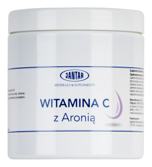 WITAMINA C Z ARONIĄ W PROSZKU (984 mg) 500 g - JANTAR
