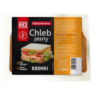 CHLEB JASNY NATURALNY BEZGLUTENOWY 200 g