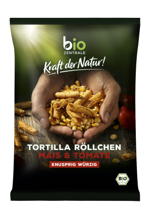 CHIPSY TORTILLA RURKA POMIDOROWE BEZGLUTENOWE BIO 125 g