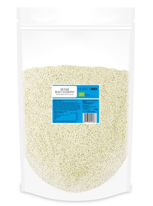 SEZAM BIAŁY ŁUSKANY BIO 3 kg
