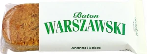 BATON ANANAS I KOKOS BEZGLUTENOWY 50 g
