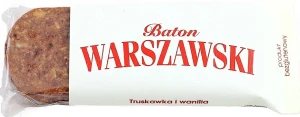 BATON TRUSKAWKOWY Z WANILIĄ BEZGLUTENOWY 50 g