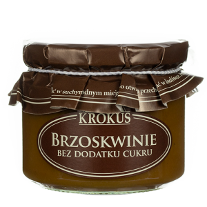 BRZOSKWINIE BEZ DODATKU CUKRU 310 g