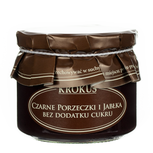 CZARNE PORZECZKI I JABŁKA BEZ DODATKU CUKRU 310 g