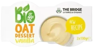 DESER OWSIANY O SMAKU WANILIOWYM BIO (2 x 130 g) 260 g