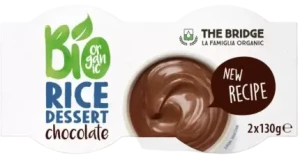 DESER RYŻOWO - CZEKOLADOWY BEZGLUTENOWY BIO (2 x 130 g) 260 g