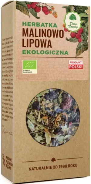 HERBATKA LIPOWO - MALINOWA BIO (25 x 2,5 g) 62,5 g