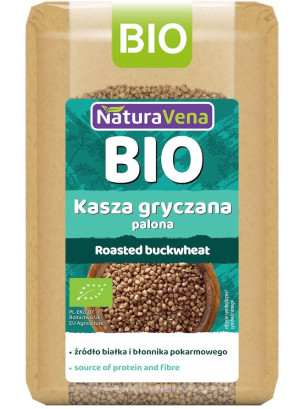 KASZA GRYCZANA PALONA BIO 500 g