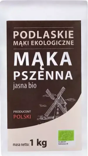 MĄKA PSZENNA JASNA TYP 550 BIO 1 kg