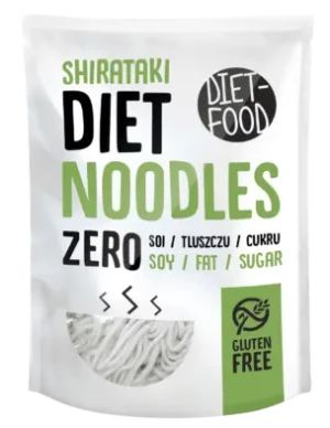 MAKARON KONJAC TYPU NOODLE BEZGLUTENOWY 370 g