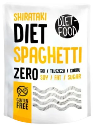 MAKARON KONJAC TYPU SPAGHETTI BEZGLUTENOWY 370 g