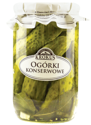OGÓRKI KONSERWOWE 650 g (320 g)