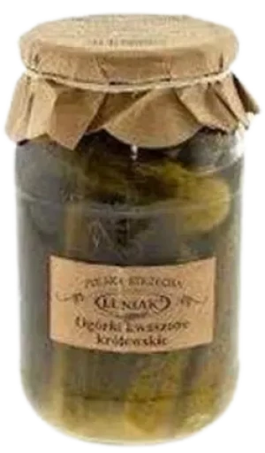 OGÓRKI KISZONE KRÓLEWSKIE 710 g (410 g)