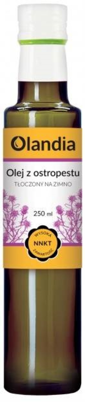 OLEJ Z OSTROPESTU PLAMISTEGO TŁOCZONY NA ZIMNO 250 ml