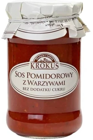 SOS POMIDOROWY Z WARZYWAMI BEZ DODATKU CUKRU 340 g