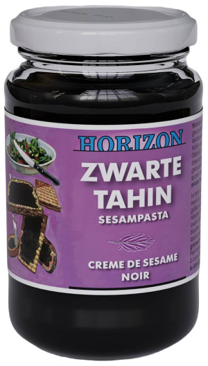 TAHINI CZARNE - PASTA SEZAMOWA Z CZARNEGO SEZAMU BIO 350 g