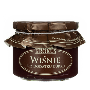 WIŚNIE I JABŁKA BEZ DODATKU CUKRU 310 g