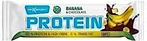 BATON PROTEINOWY BANANOWY W MLECZNEJ CZEKOLADZIE BEZGLUTENOWY 50 g
