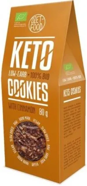 CIASTKA KETO Z CYNAMONEM BIO 80 g
