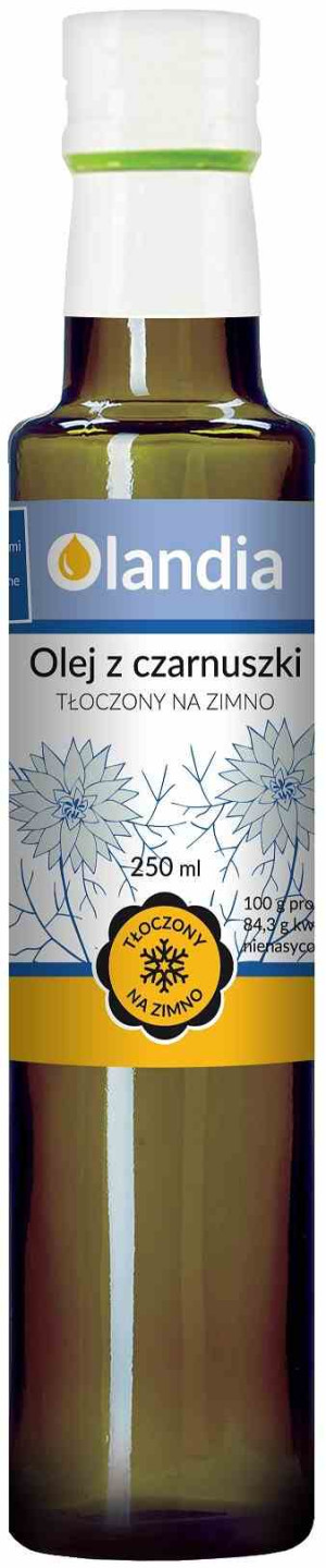 OLEJ Z CZARNUSZKI TŁOCZONY NA ZIMNO 250 ml
