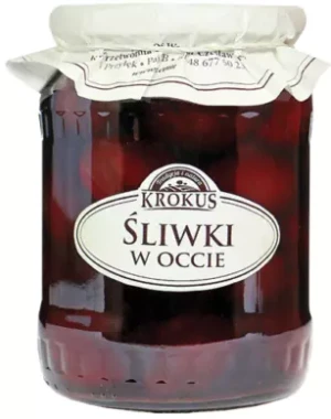 ŚLIWKI W OCCIE BEZGLUTENOWE 500 g (250 g)