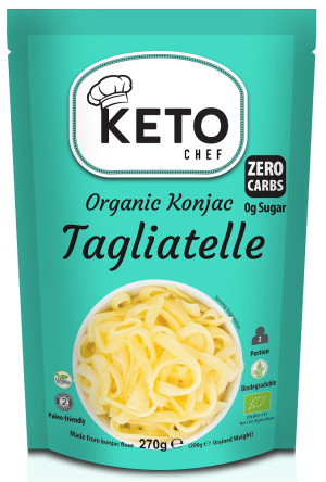 MAKARON KONJAC KETO TAGLIATELLE BEZGLUTENOWY BIO 270 g