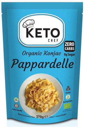 MAKARON KONJAC KETO PAPPARDELLE BEZGLUTENOWY BIO 270 g