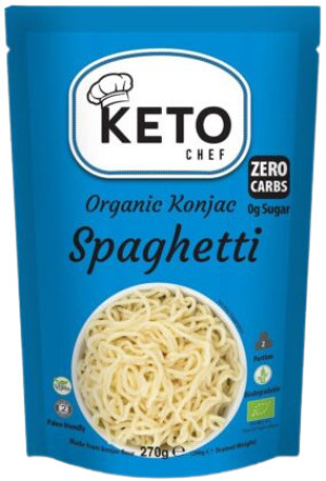 MAKARON KONJAC KETO SPAGHETTI BEZGLUTENOWY BIO 270 g