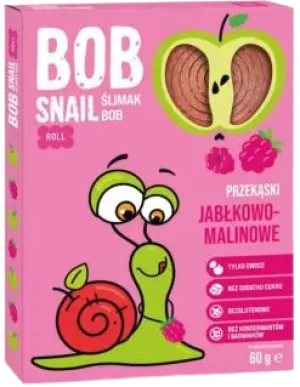 PRZEKĄSKA JABŁKOWO - MALINOWA BEZ CUKRU BEZGLUTENOWA 60 g