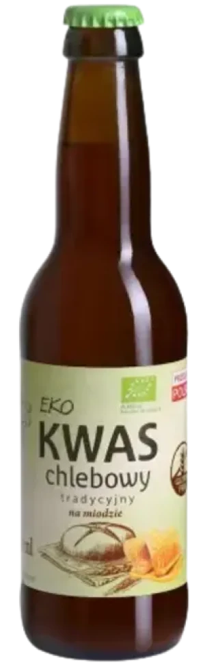 KWAS CHLEBOWY TRADYCYJNY NA MIODZIE BIO 330 ml