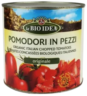 POMIDORY KROJONE BEZ SKÓRKI BIO 2,5 kg (1,5 kg)